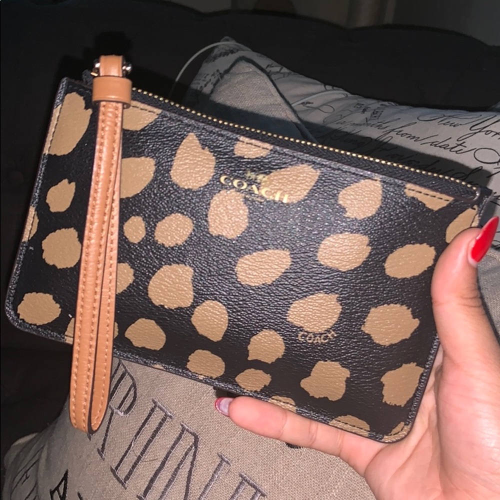 Coach Animal Print Wallet